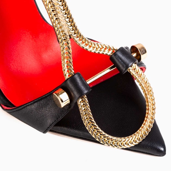 HARDOT RICH B*TCH STILETTO STRAPPY SANDALS SIZE 39 NEW!!! - Picture 4 of 11